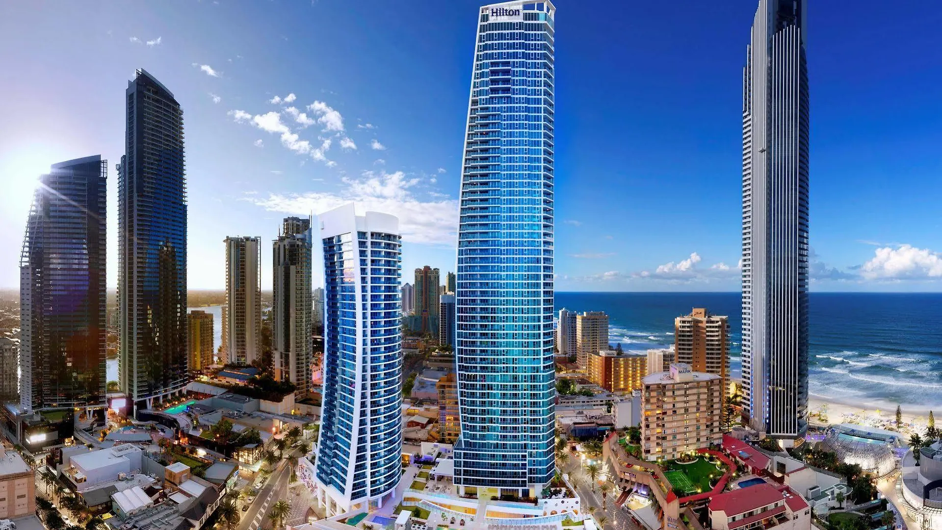 Hilton Surfers Paradise Hotel & Residences location